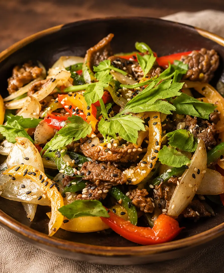Stir-fried Australian Beef with Oyster Sauce