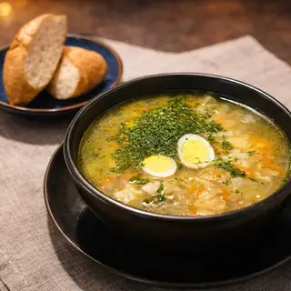 Куриный суп с лапшой